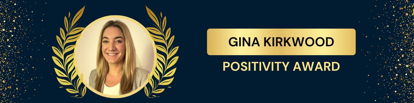 Gina - positivity award