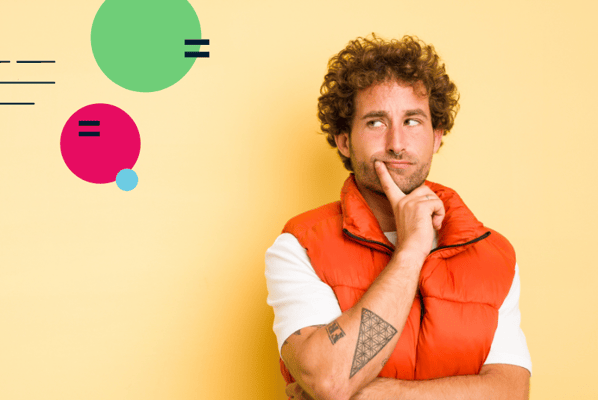 Man deciding on B2B vendor