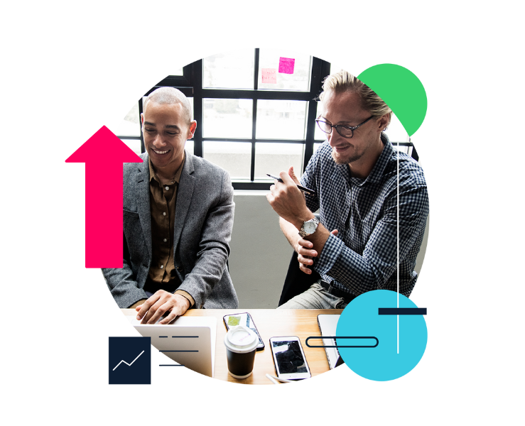 Circular - colleagues working