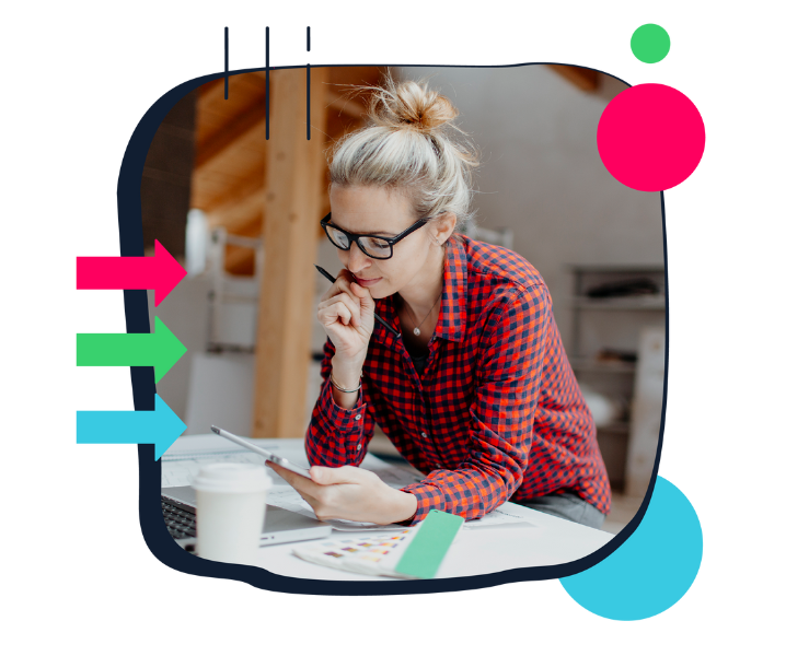 Hero - woman planning